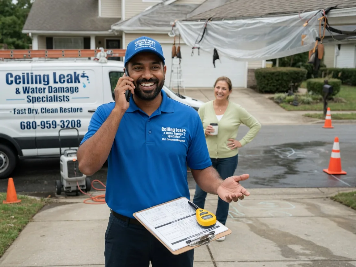 Ceiling Leak Cleanup Breeden, WV FAQs